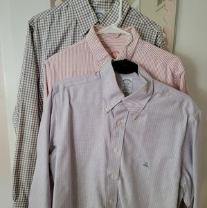 Brooks Brothers Men's Dress Shirts Set of 3.